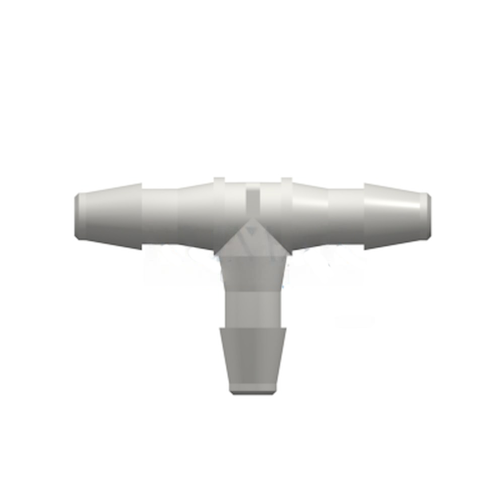 Nylon "T" connector 2 x 3.2 mm + 1 x 2.4 mm