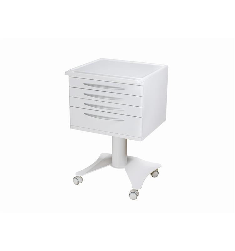 MOBILE CART WITH WHEELS 4 DRAWERS CERAMIC WORKTOP MOD.RC4Z