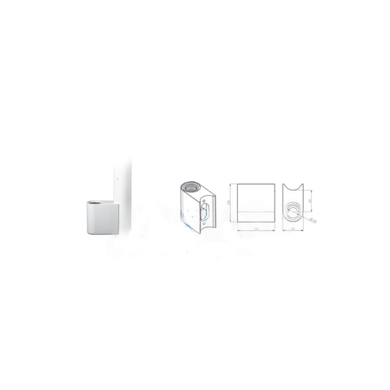 60mm column adapter for FARO monitor or tray mount