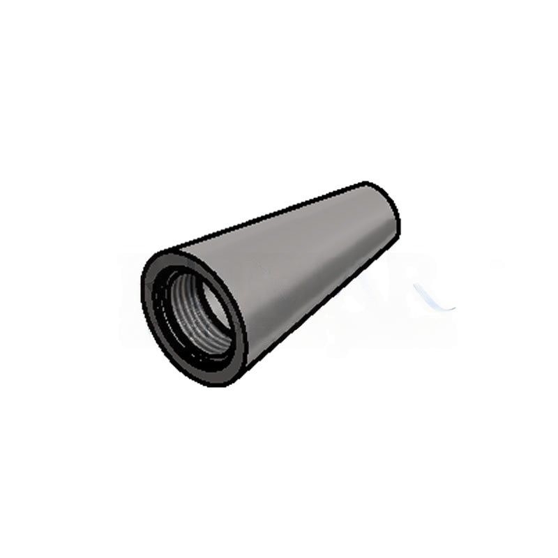 Luzzani Minilight steel syringe cone