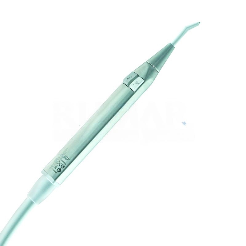Luzzani Minilight Straight 6F steel syringe, 170cm, grey | Open End