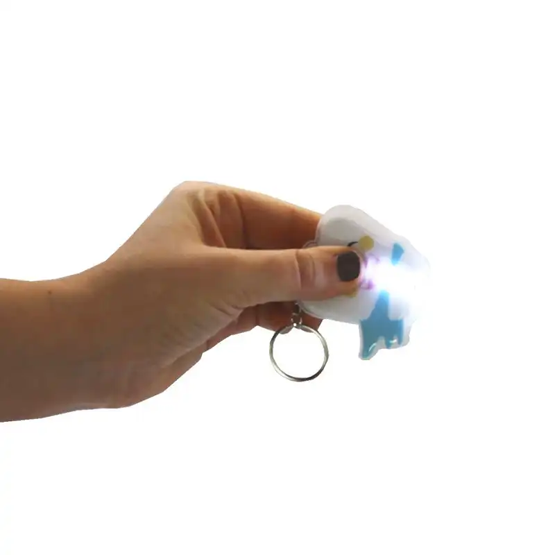 Glow Key Chain Baddy - Shiny Tooth Key Chain Bader