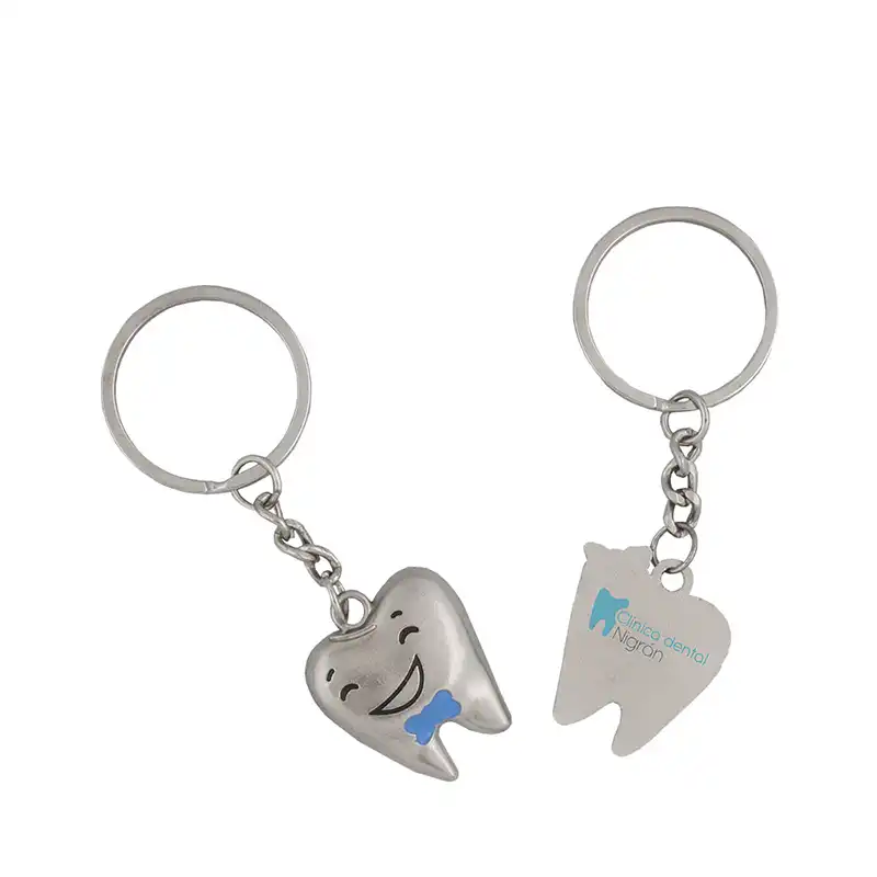 Personalized molar keychain Bader
