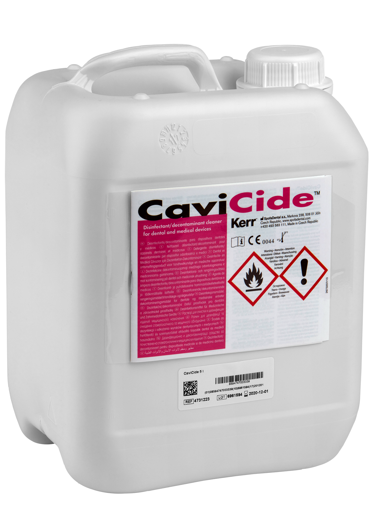 Cavicide – Surface Disinfectant 5lts – Virucidal COVID-19 – standard EN14476