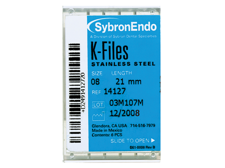 K-Files 21mm SZ 55 Red (06022)