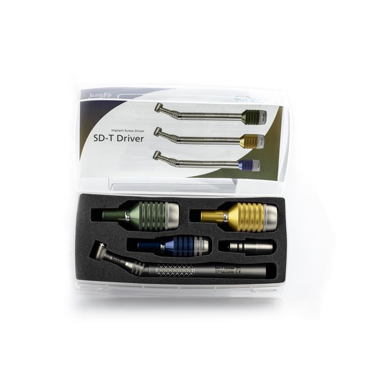 MANUAL CONTRANGLE SDT-DRIVER FOR IMPLANTS+3 TORQUE APPLICATORS