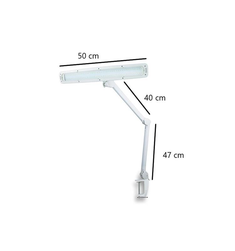 LAMP 84 LEDS 21W ADJUSTABLE LIGHT 6000K WITH CLAMP FOR FIXING