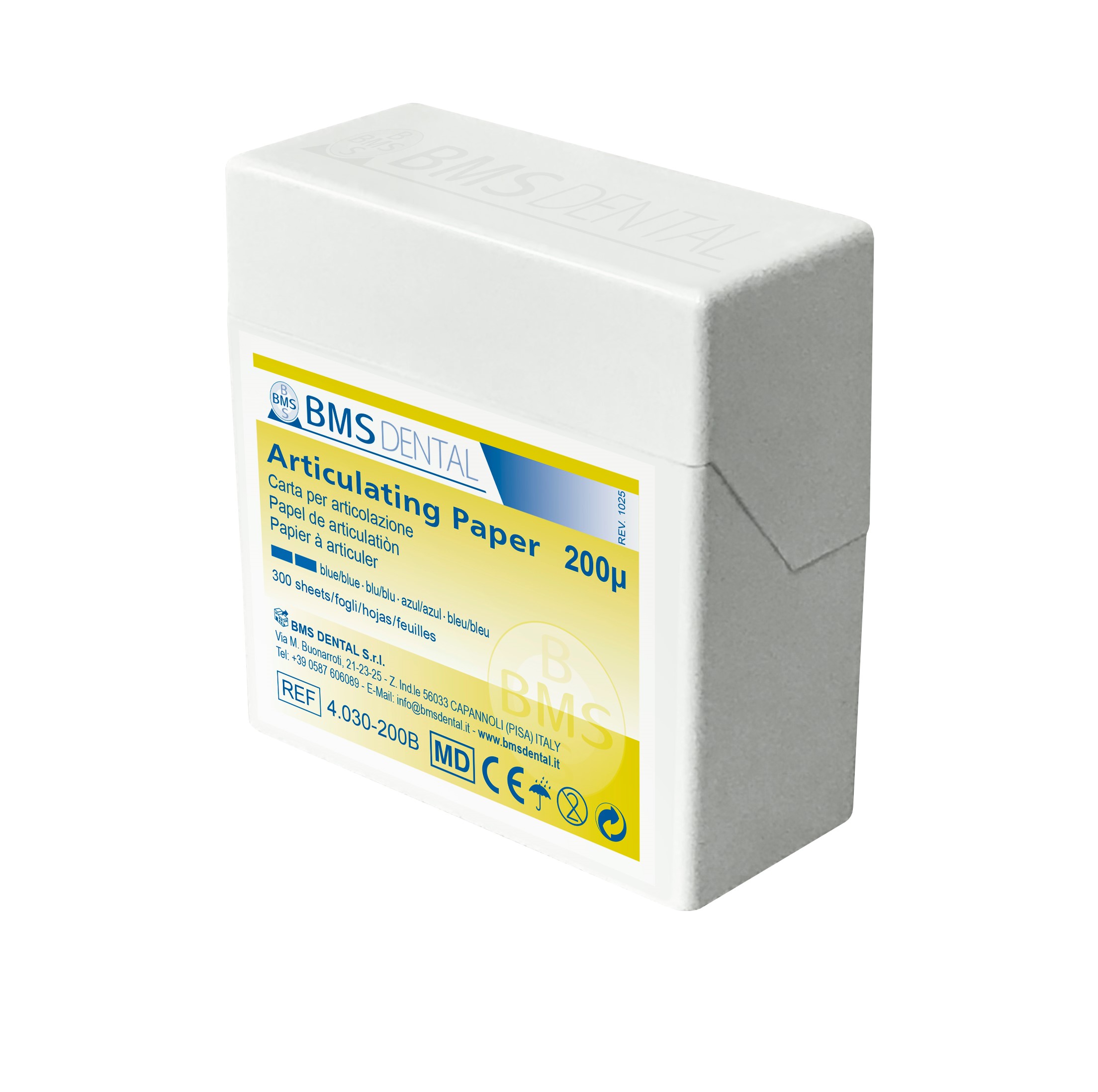 Articulating paper BMS – Blue 200 – (18 x 53 mm)