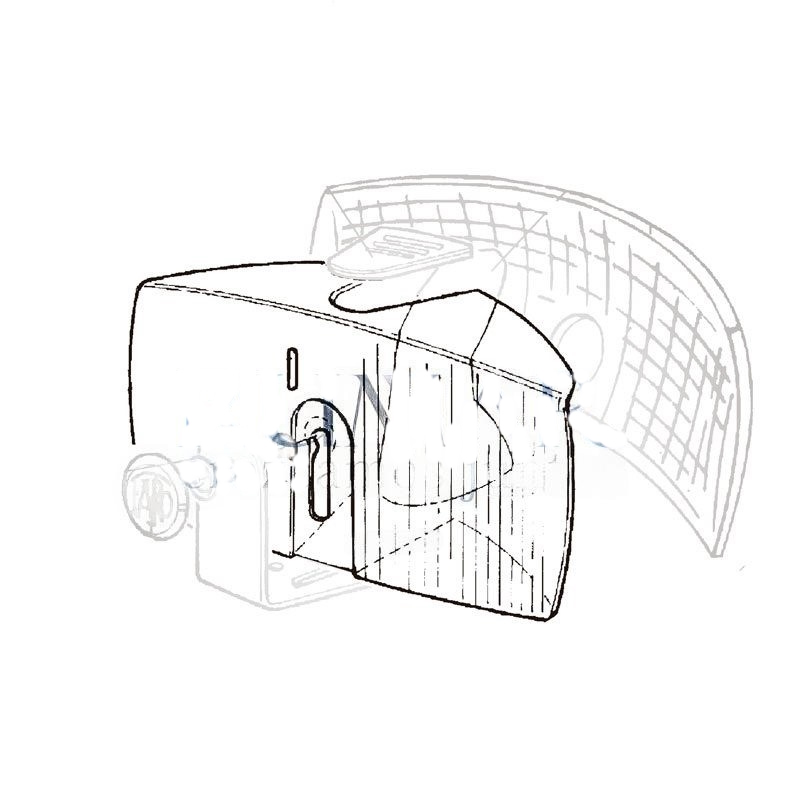 Plexiglas front protection for FARO FORMA 2000 lamps (Ref. FARO SP408858)