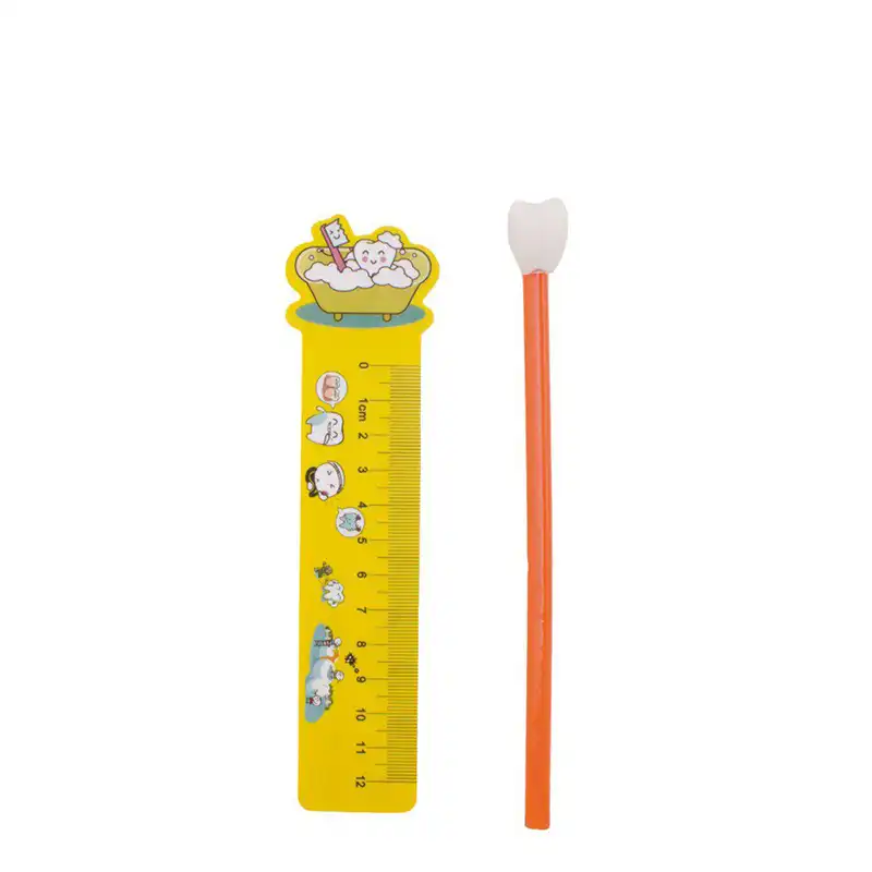 Pencil Set with Molar Eraser and Ruler Bader