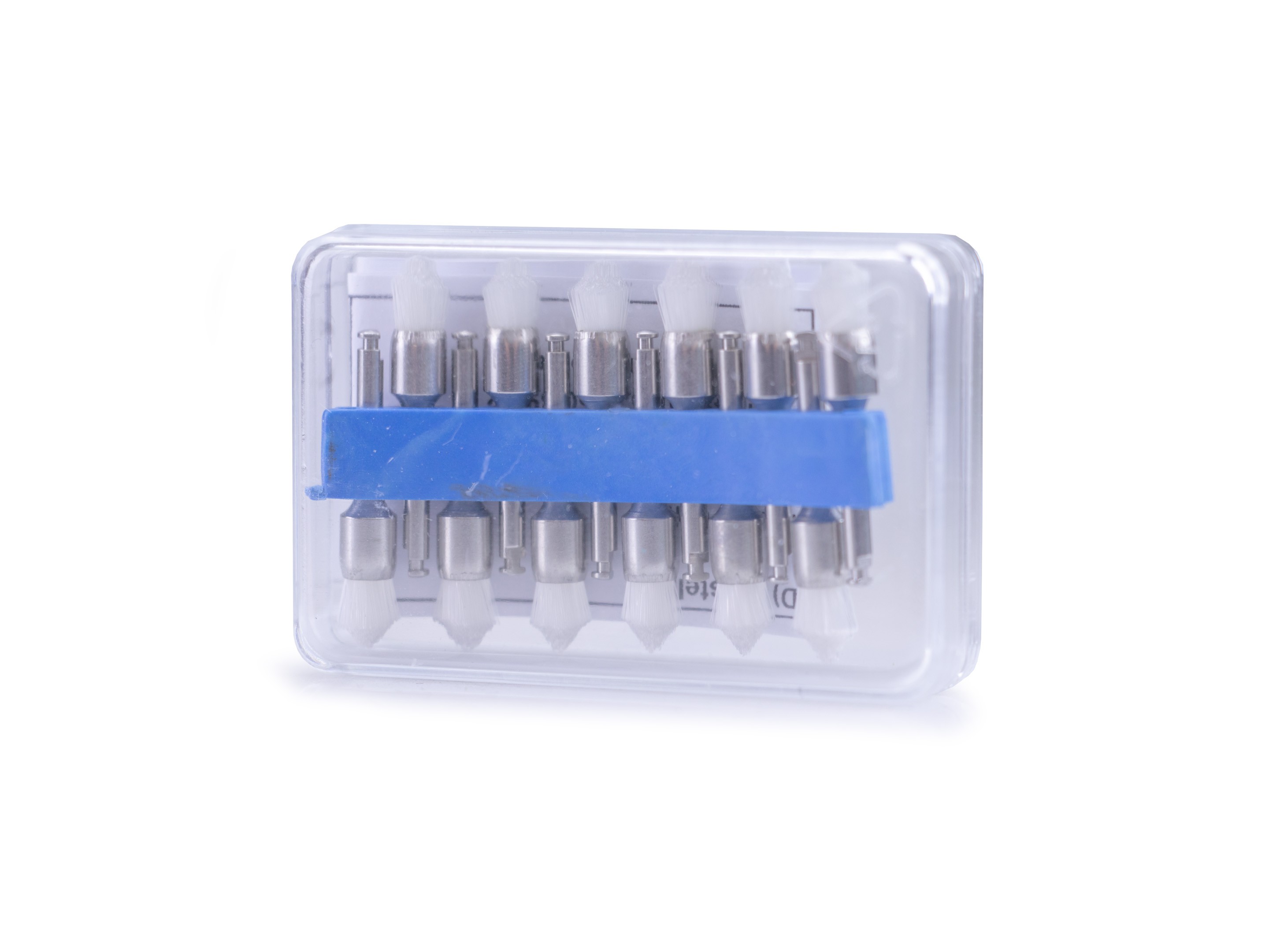 PROPHYLAXIS BRUSH CA BOX12 PCS. MINI-BRUSH TRANSPARENT NYLON