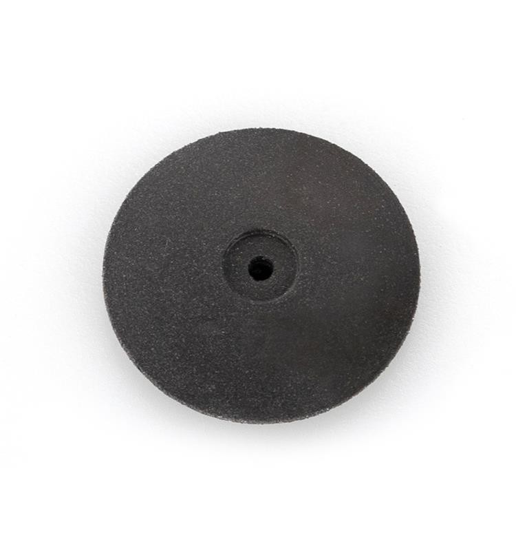 EVE SILICONE LENTIL 22x4 mm. BLACK MEDIUM (IN BOX OF 100 UNITS)