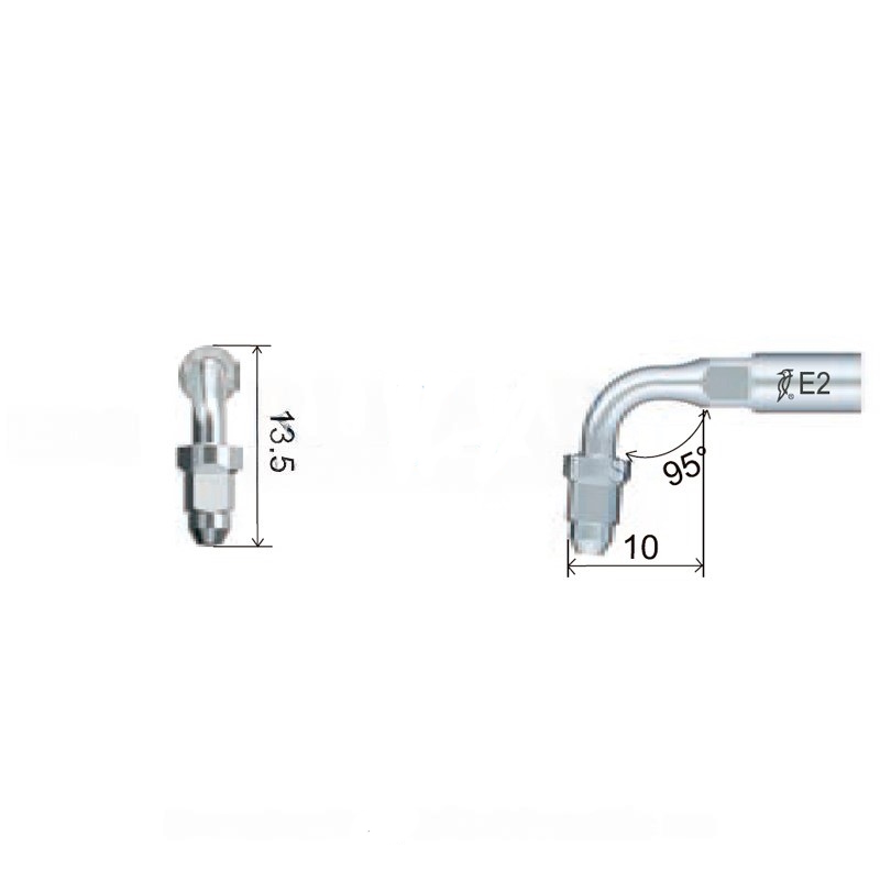 Endochuck Tip Ultrasonic Woodpecker ED2 Compatible With Satelec | Endo, Endochuck