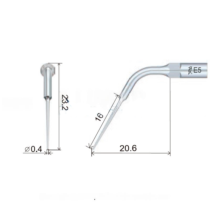 Woodpecker ES5 ultrasonic tip compatible with SIRONA | Endo