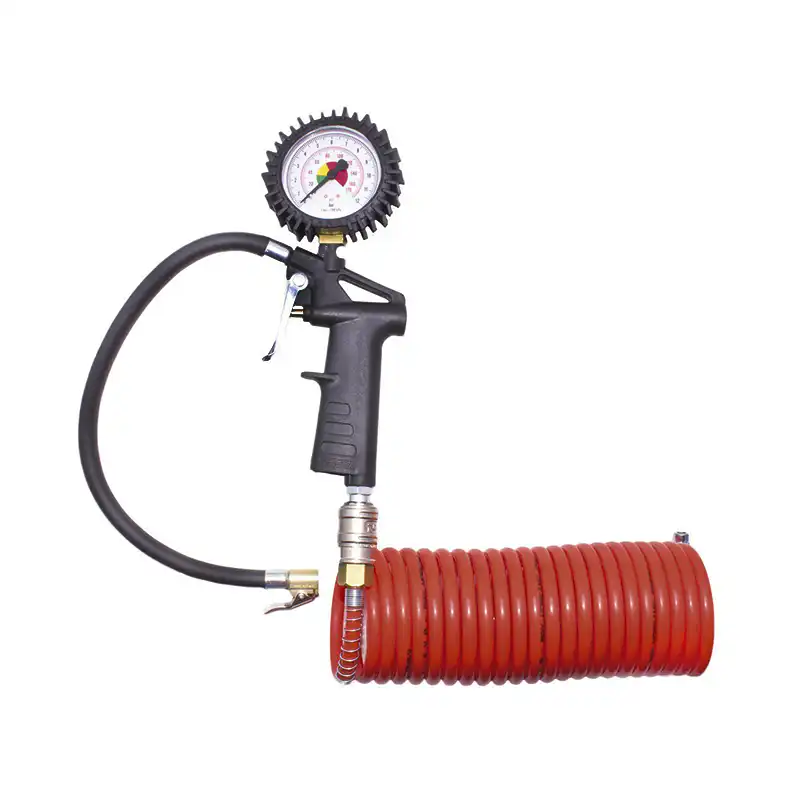 Bader Pot Inflating Gun with Pressure Gauge