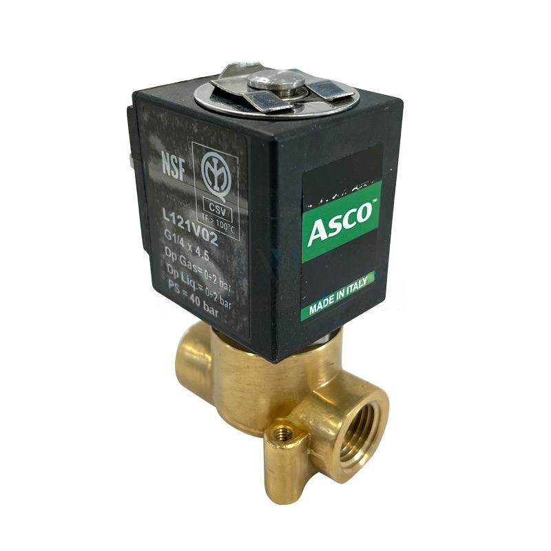 Solenoid valve Sirai / Emerson / ASCO 2-way inlet DC/CC