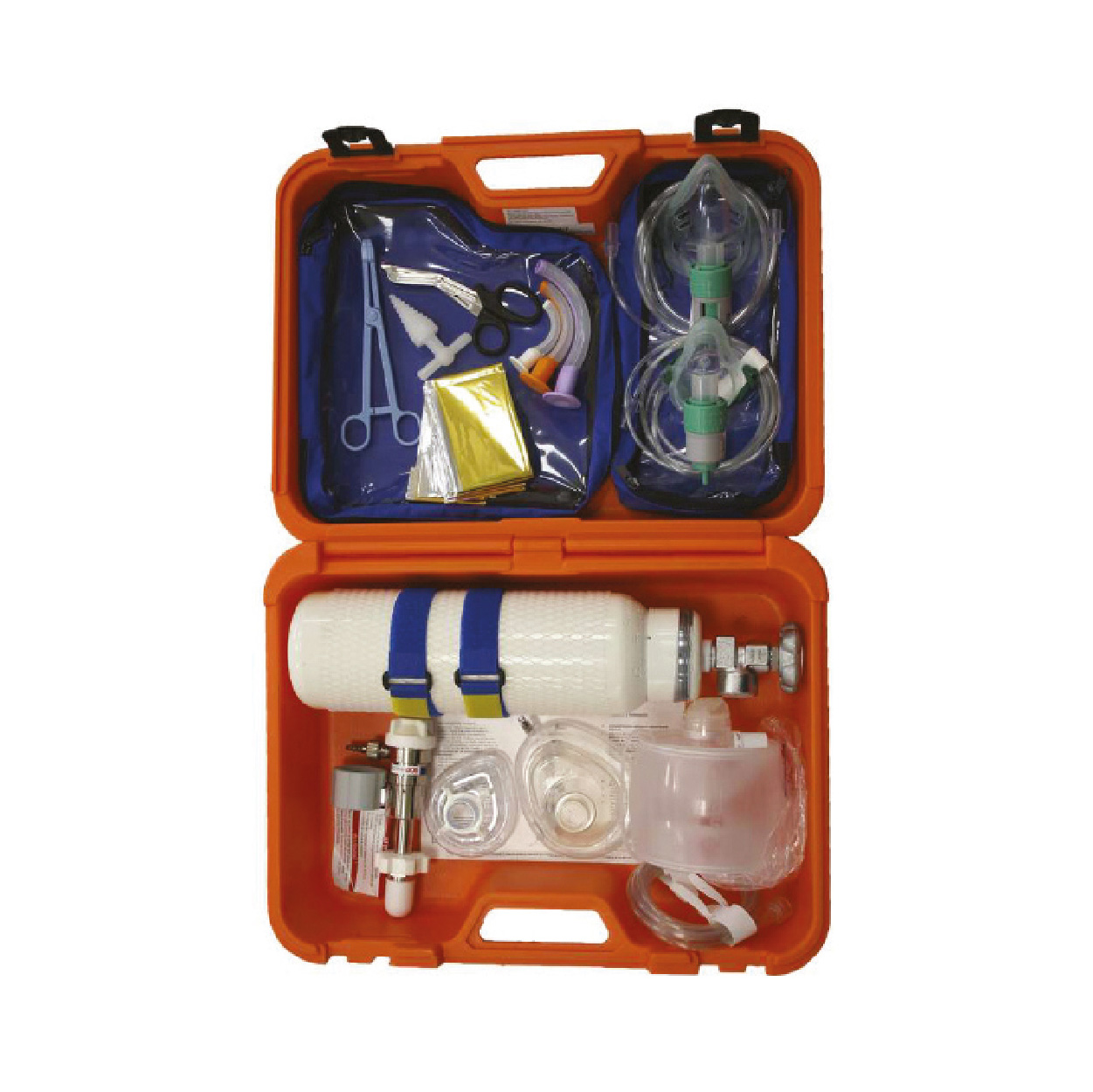 Resuscitation bag Technoflux Reg 15lt+O2 Bottle S/charge
