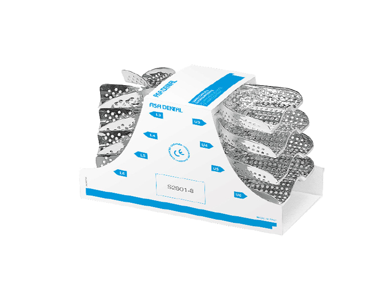 Set 8 – Set of perforated stainless steel trays (S2801-8)