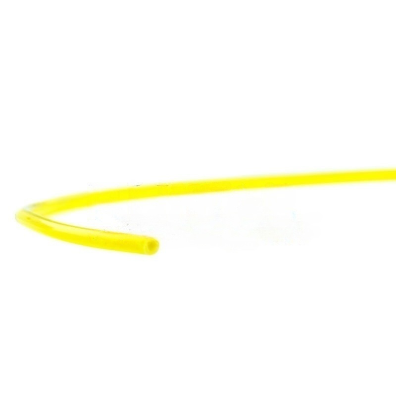 Media tube, internal diameter 1.4 mm, yellow (Air or Water). Per meter