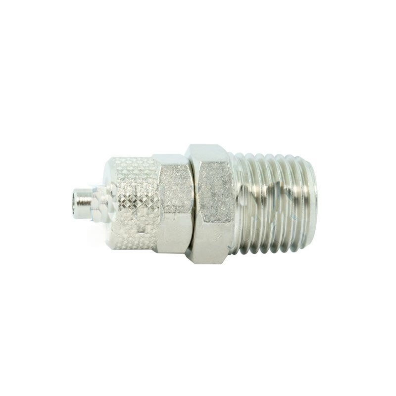 Straight male conical fitting 3/8″ x 8 mm | 5 pcs.