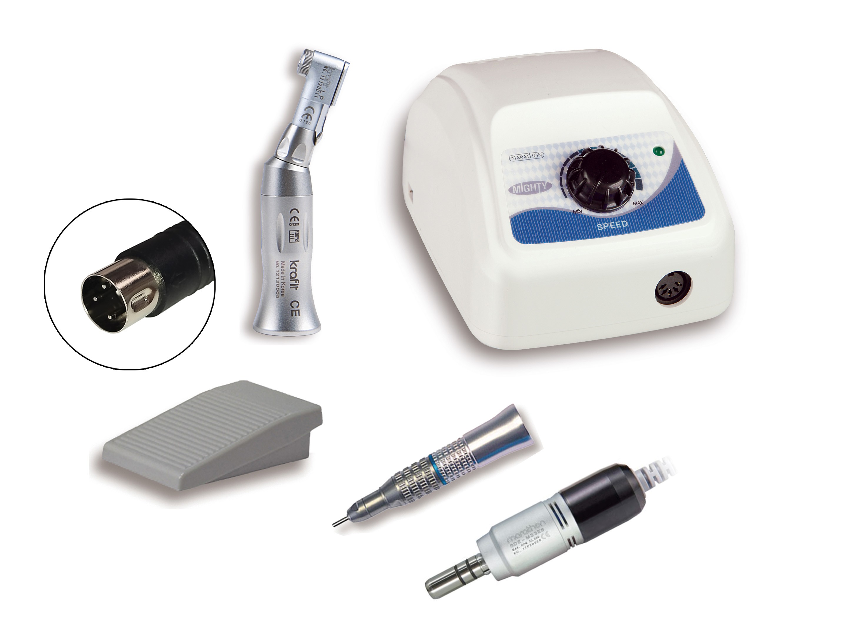 MICROMOTOR MARAT. MIGHTY ESCOB.35000 RPM M33ES+ES6+SP-CE+SFP-27