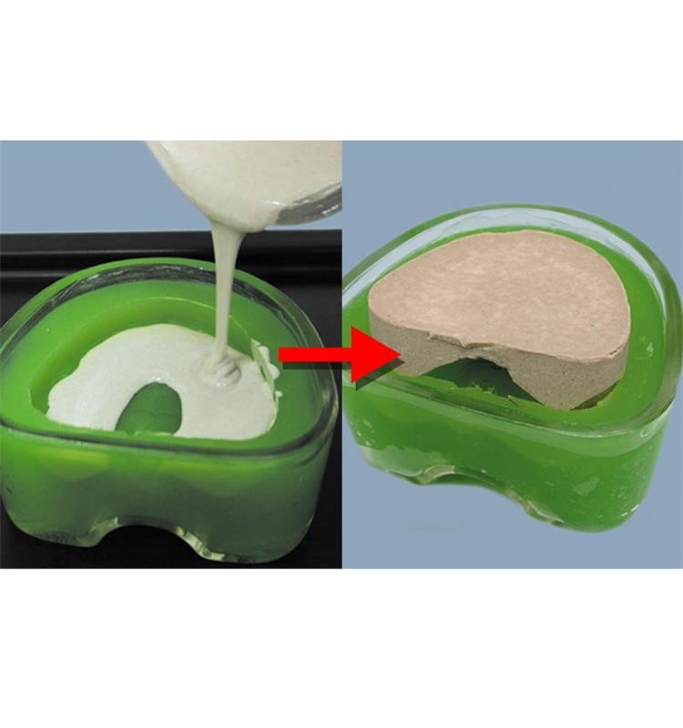 PRECIGEL duplication gelatine, green, 6kg