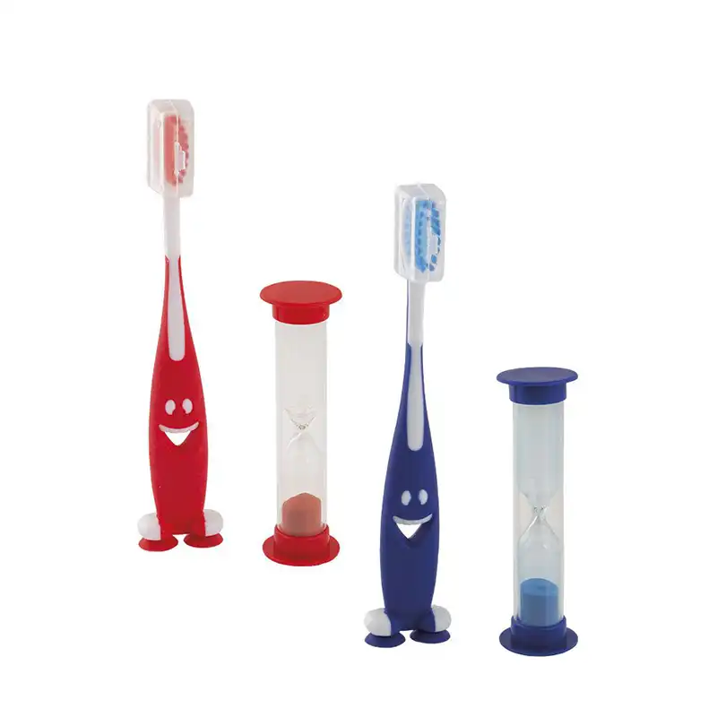 Children's Toothbrush Case with Hourglass Bader