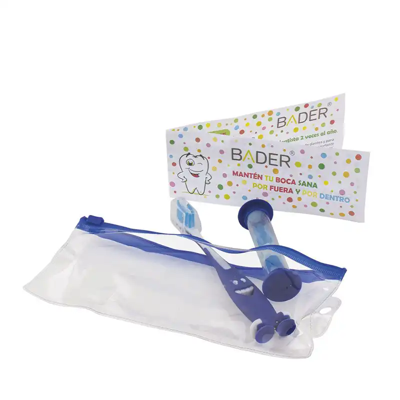Children's Toothbrush Case with Hourglass Bader