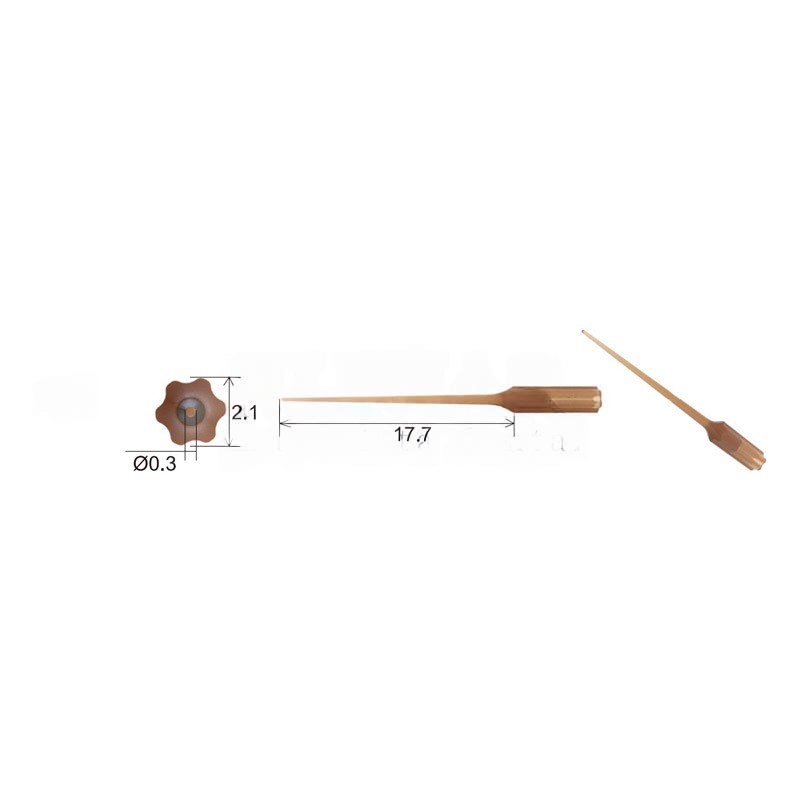 Polymer tip Woodpecker E71 for Endo 3 ultrasonic Endoactivator | 0.3 x 17.7mm | 10pcs