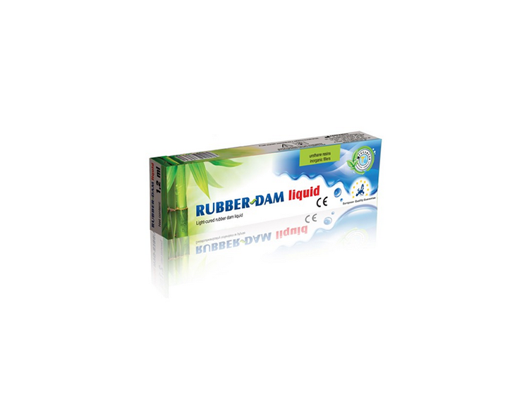 Liquid rubber dam – Light-curing