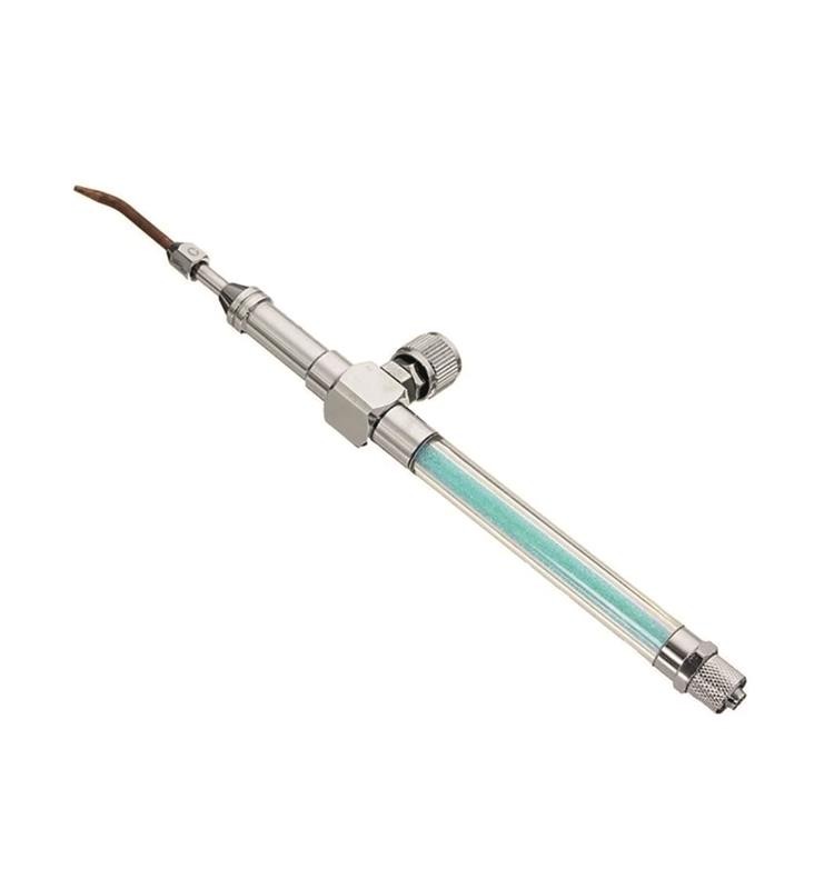 ADJUSTABLE OXYHYDROGEN SOLDERING TRANSPARENT TORCH WITH 5 NOZZLES