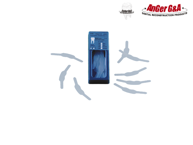 Transparent Adaptable Matrix – standard premolar, thickness 0.05 mm