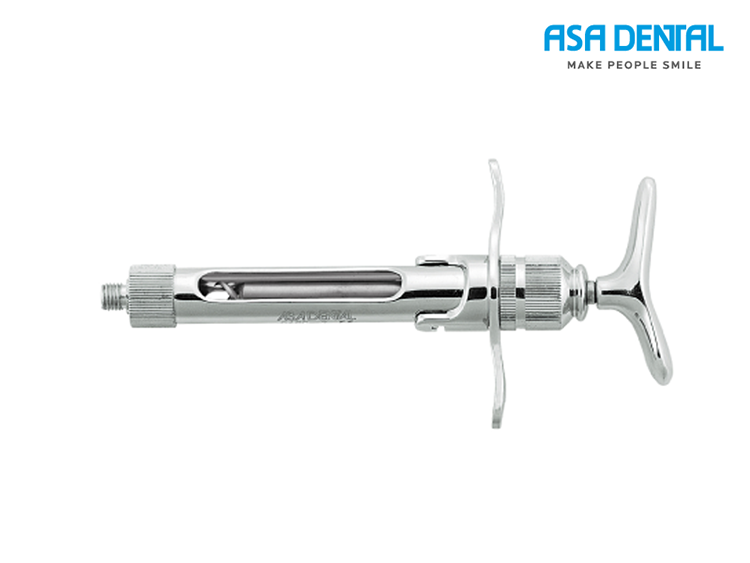 Carpule syringe with suction (0480-3)