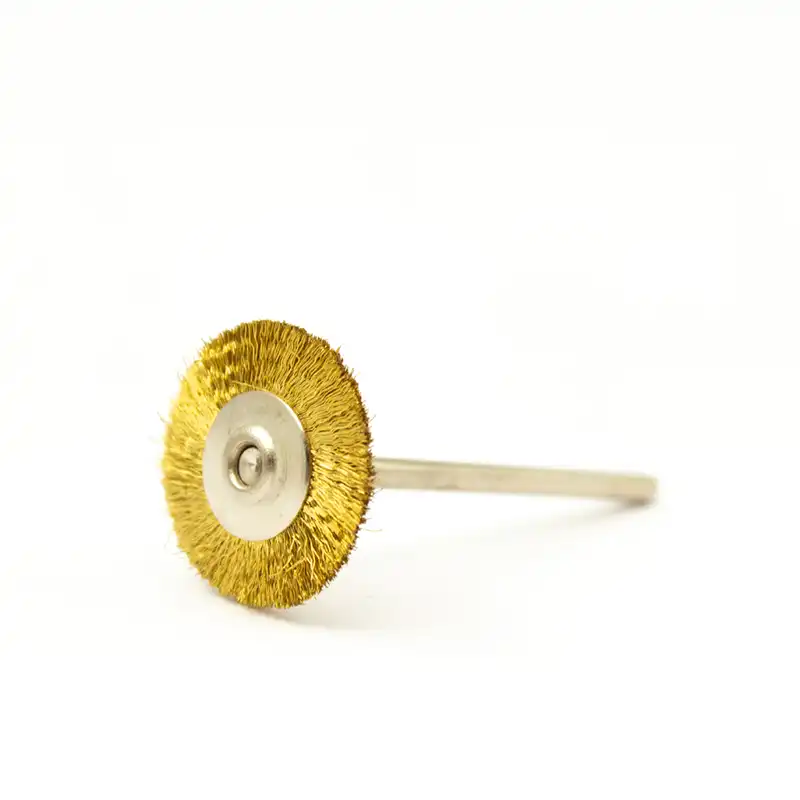 Brush Brass Wire Corrugated 22mm Bader