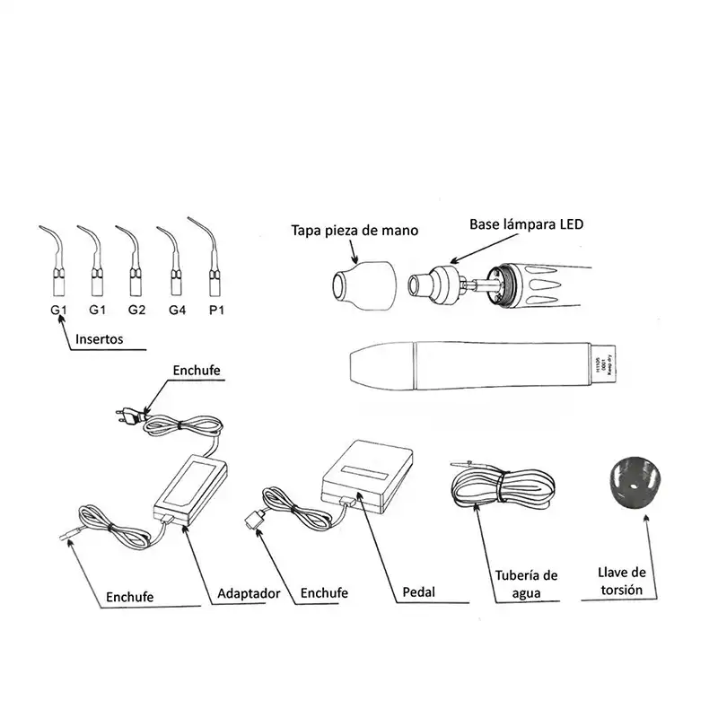 Scaler Electronic Ultrasound Bader