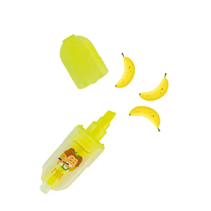 Fluorescent Highlighter Mia, Dino and Baddy - Sticker Highlighter Bader