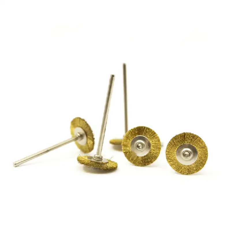 Brush Brass Wire Corrugated 22mm Bader