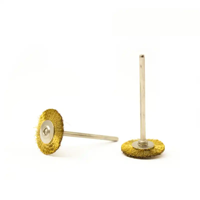 Brush Brass Wire Corrugated 22mm Bader