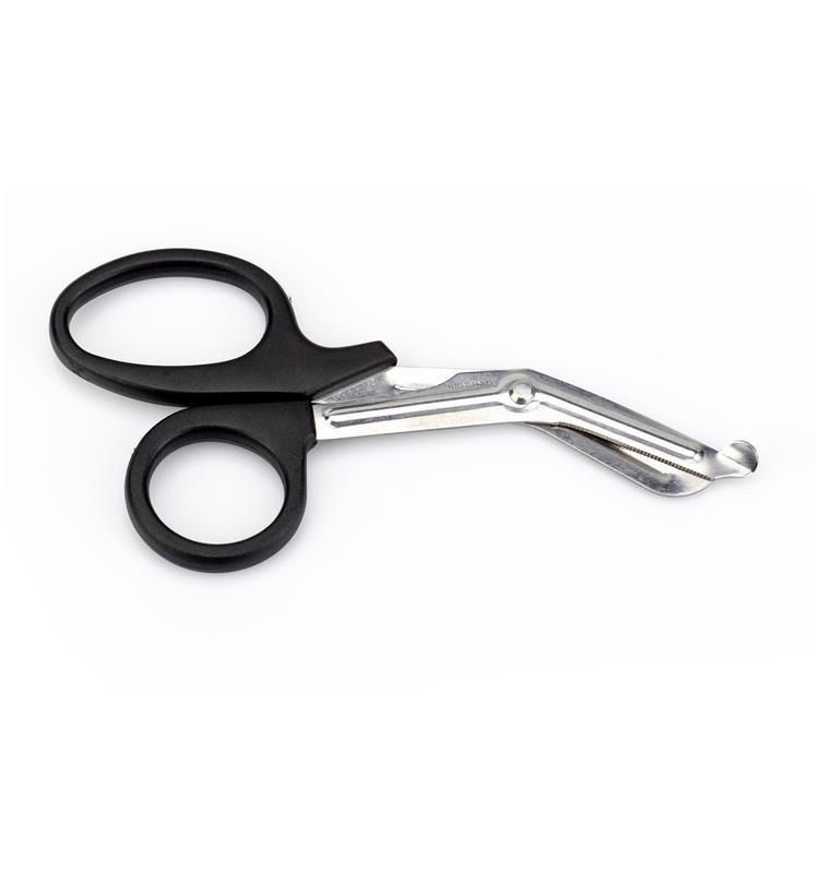 SCISSORS FOR CUTTING CLOTHING AND HARD MATERIALS
