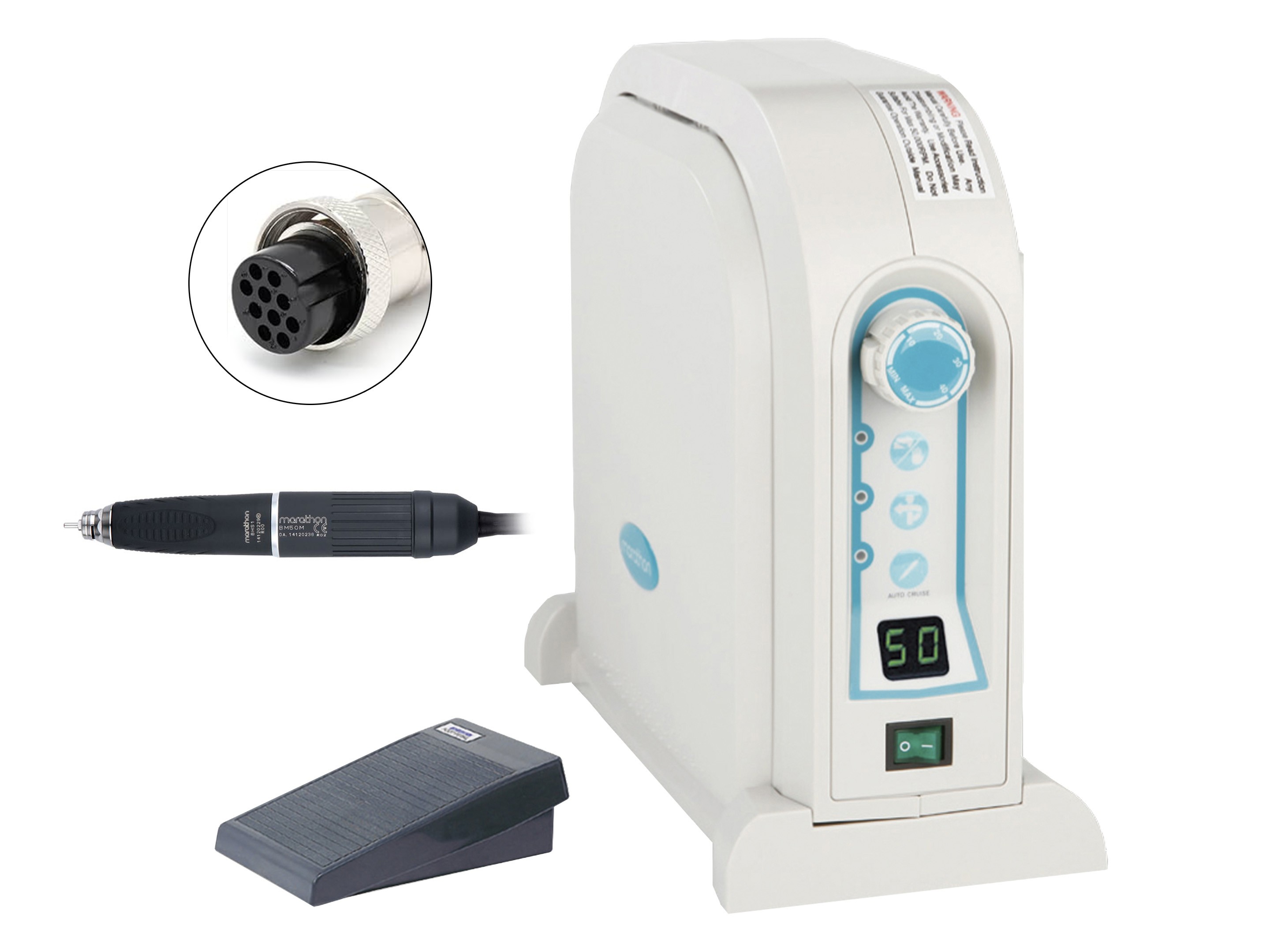 MICROMOTOR MARATHON MULTI 600 TWO OUTPUTS PM BM50S1 AND PEDAL