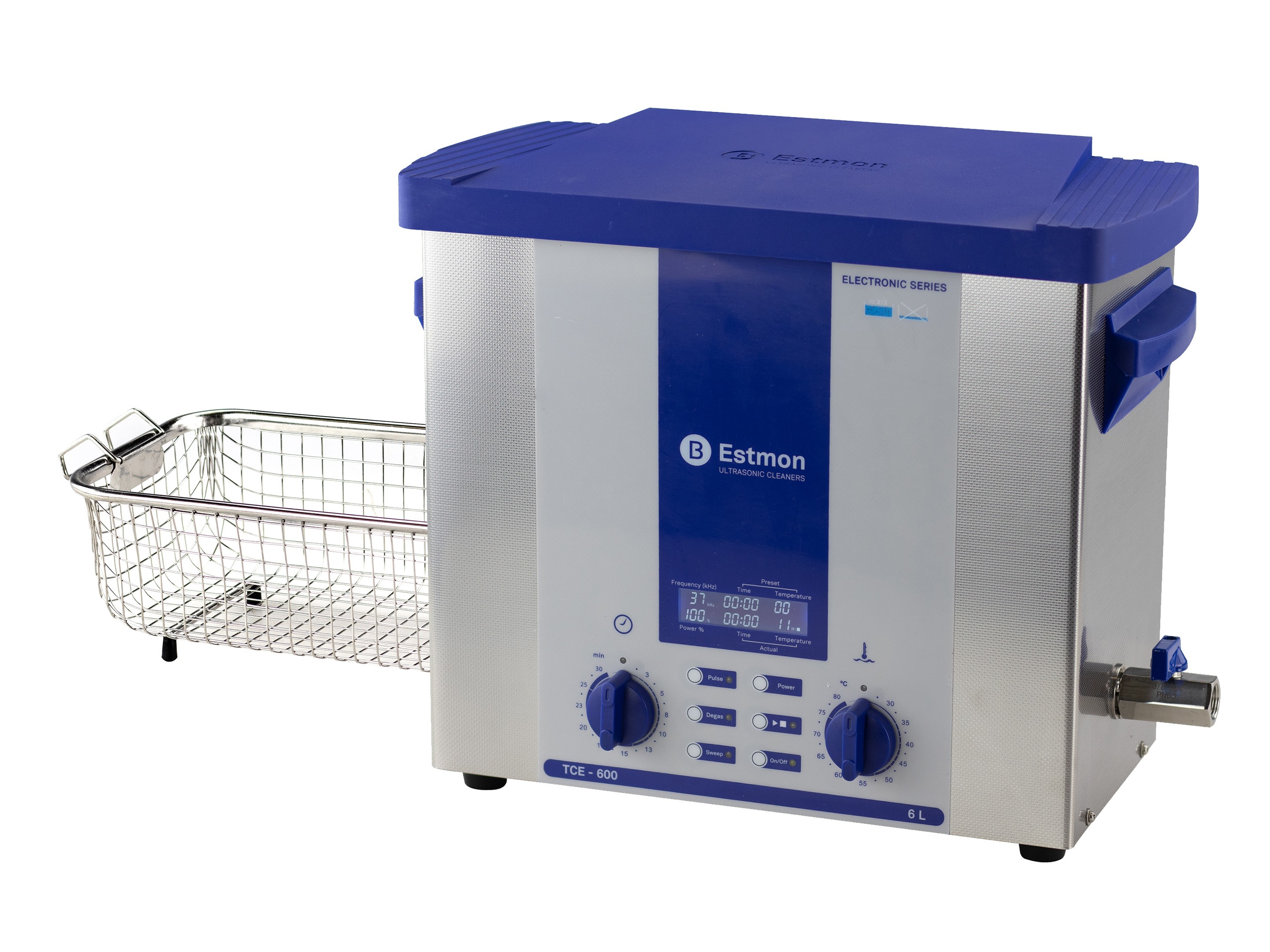 ULTRASOUND ESTMON ELECTRONIC SERIES MOD. TCE-600 6 LITERS WITH BASKET