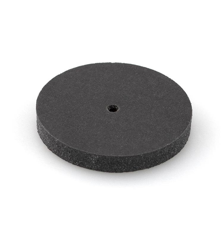 EVE SILICONE DISC 22x3 mm. BLACK MEDIUM (IN BOX OF 100 UNITS)