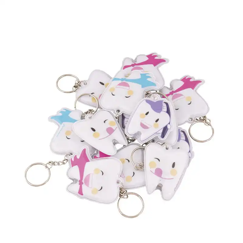 Glow Key Chain Baddy - Shiny Tooth Key Chain Bader