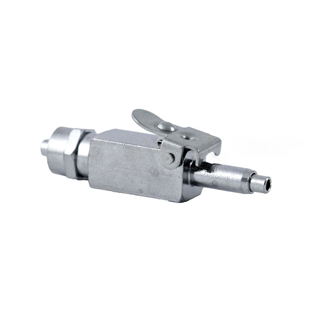 Male quick water / air connection for 4x6mm tube