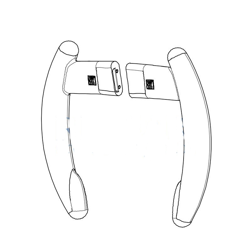 Kit of white handles (right+left) FARO ALYA lamp (Ref. FARO SP310352006)