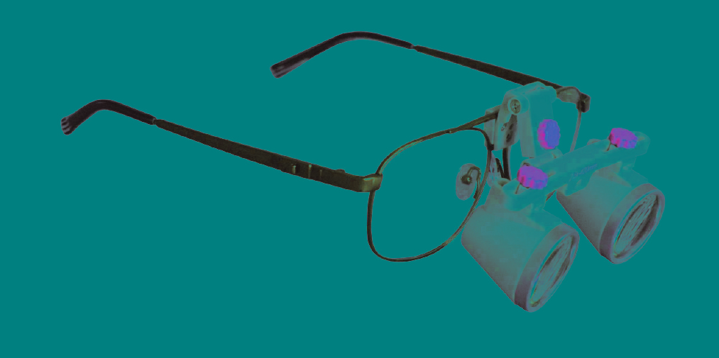 SLE loupes, titanium frame