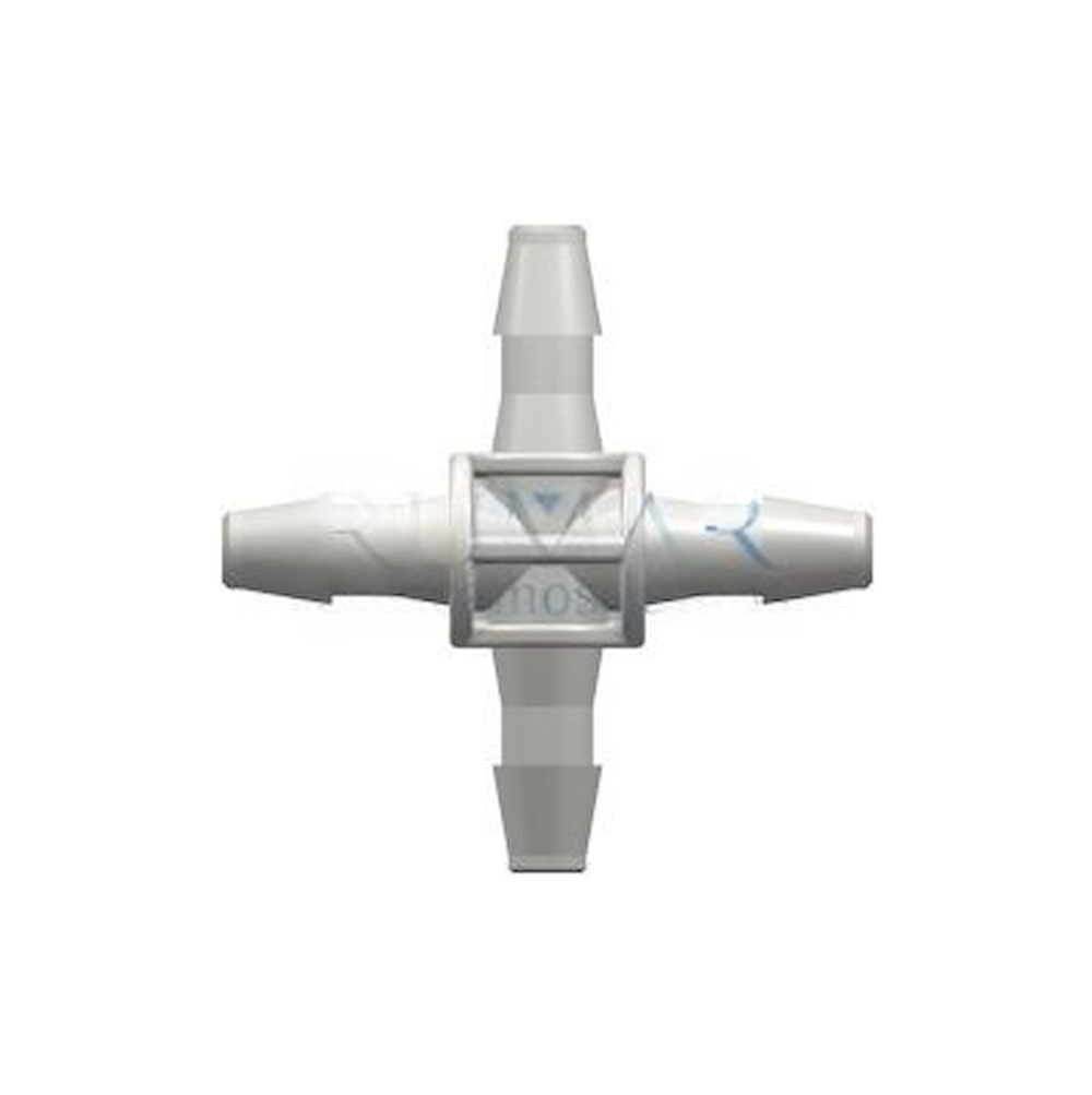 Nylon "cross" connector 1.6mm | 10pcs