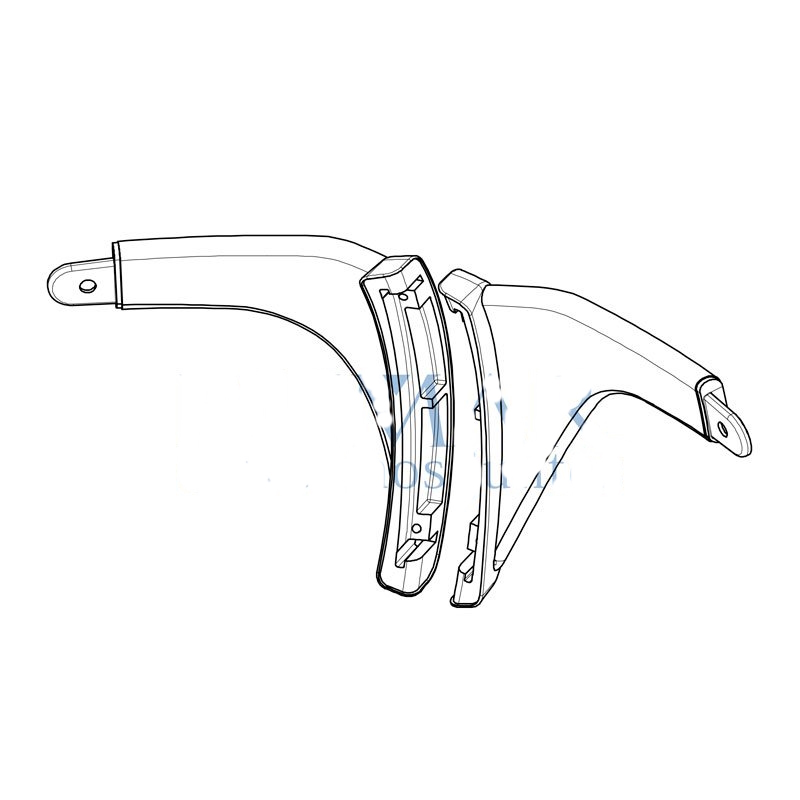 White Handle Support Kit (Right + Left) Faro Alya Lamp (Ref. Faro SP310352006)