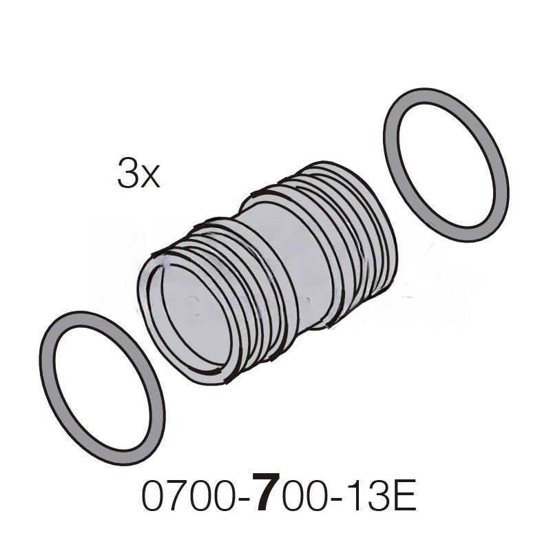 DürrConnect male-male (K), 5 units