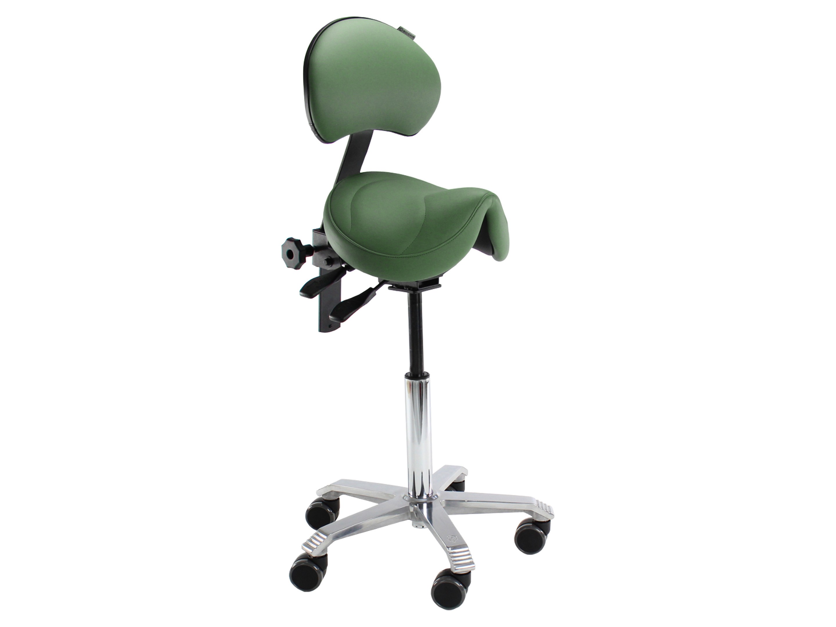 CHAIR AMAZONE SEAT 34cm TILT/BACKREST HEIGHT ADJUSTMENT GREEN K292